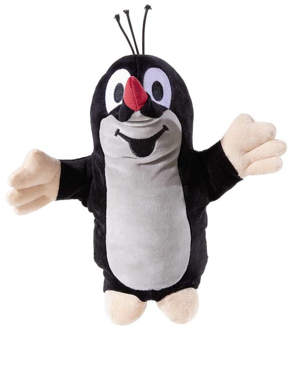 Produktbild: Handpuppe Der kleine Maulwurf schwarz/grau 29cm