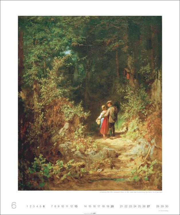 Produktbild: Carl Spitzweg Edition Kalender 2027