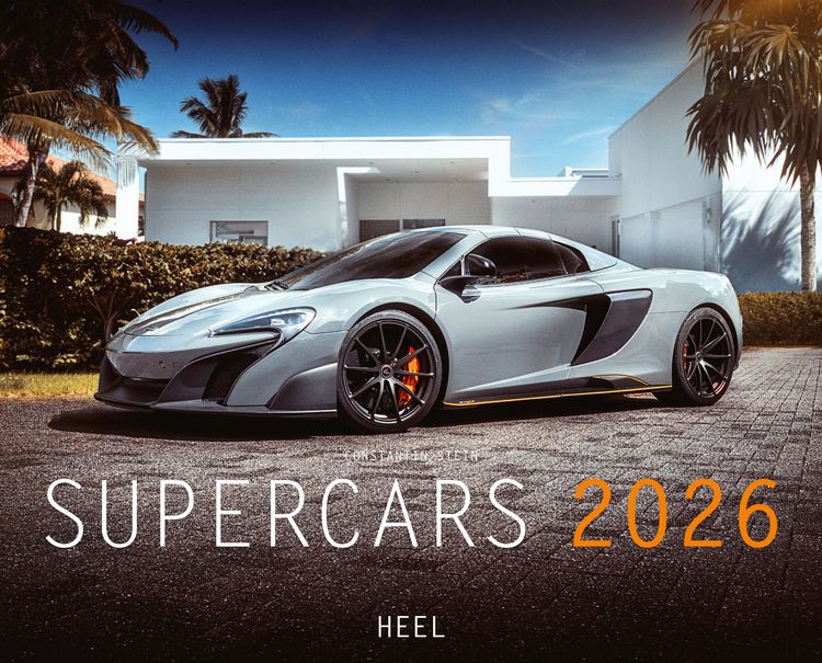 Produktbild: Supercars Kalender 2026