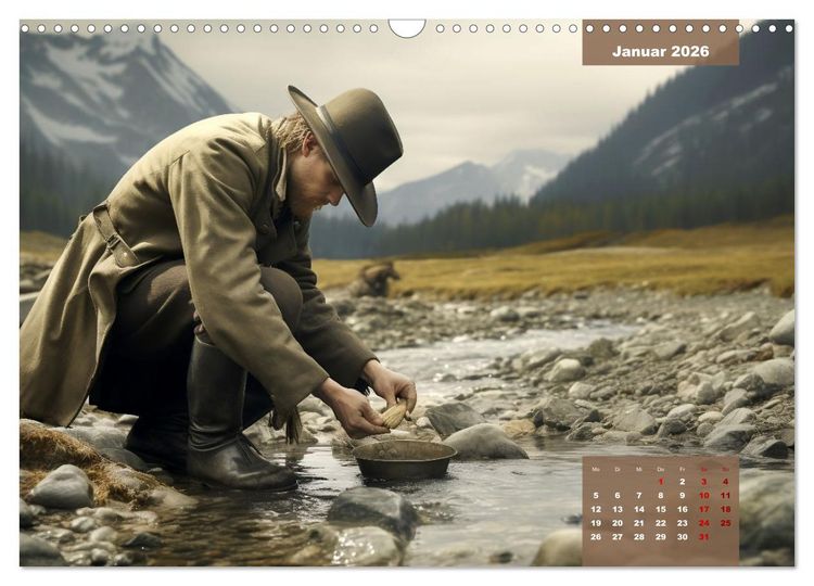 Produktbild: Der Schimmer im Dreck (Wandkalender 2026 DIN A3 quer), CALVENDO Monatskalender