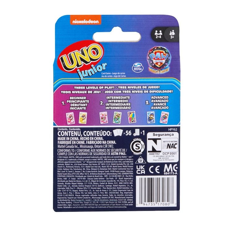 Produktbild: UNO Junior Paw Patrol 2
