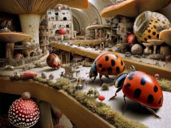 Produktbild: CALVENDO Puzzle Urbanes Treiben im Untergrund der K&auml;fer | 1000 Teile Lege-Gr&ouml;&szlig;e 64x48cm Foto-Puzzle f&uuml;r gl&uuml;ckliche Stunden