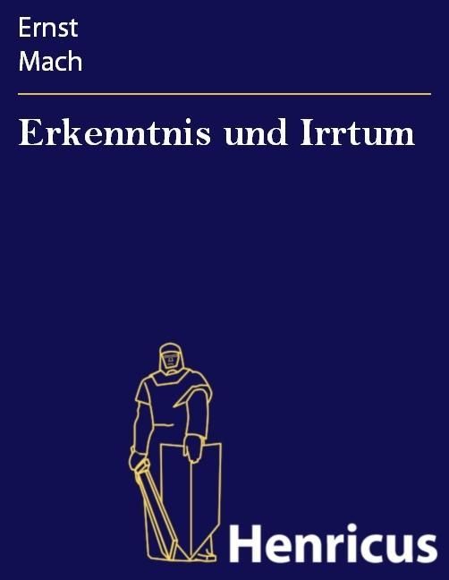 Produktbild: Erkenntnis und Irrtum
