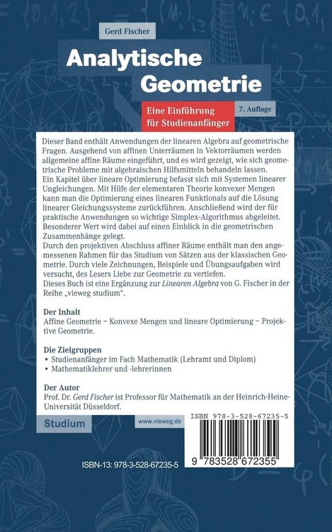Produktbild: Analytische Geometrie