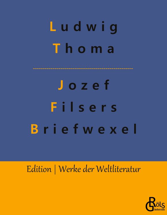 Produktbild: Jozef Filsers Briefwexel