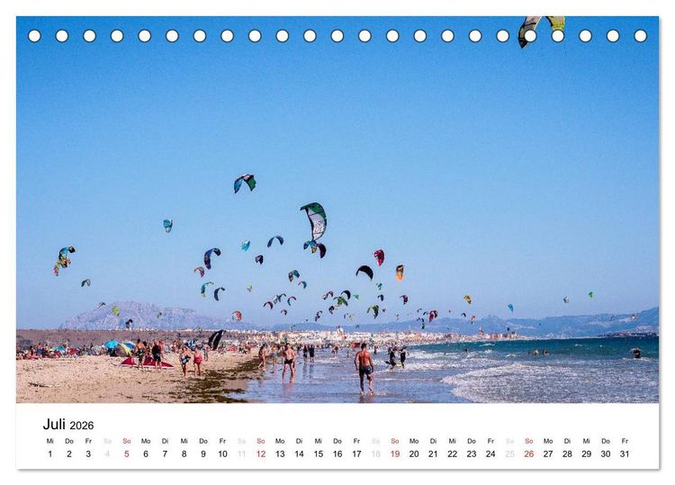 Produktbild: Fotoimpressionen aus Andalusien (Tischkalender 2026 DIN A5 quer), CALVENDO Monatskalender