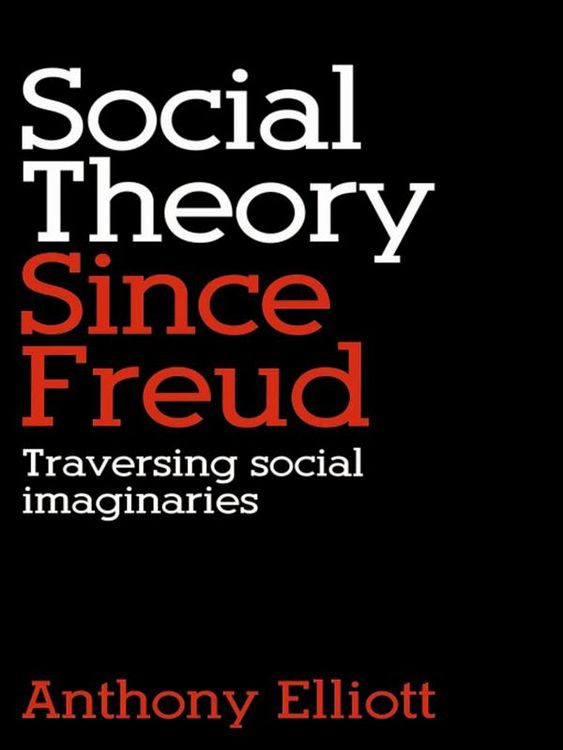 Produktbild: Social Theory Since Freud