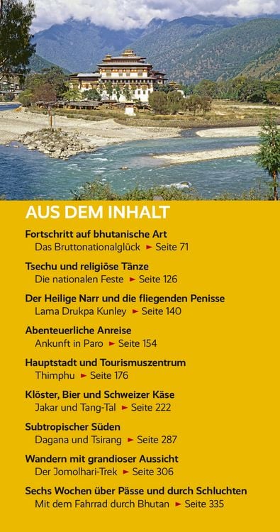 Produktbild: TRESCHER Reisef&uuml;hrer Bhutan
