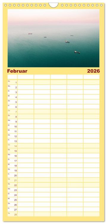 Produktbild: Familienplaner 2026 - Zypern - Eine bezaubernde Reise. mit 5 Spalten (Wandkalender, 21 x 45 cm) CALVENDO
