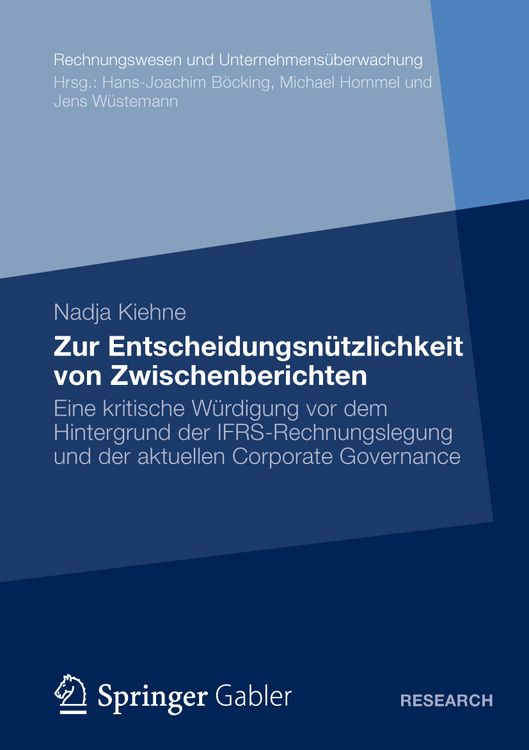 Produktbild: Zur Entscheidungsn&uuml;tzlichkeit von Zwischenberichten