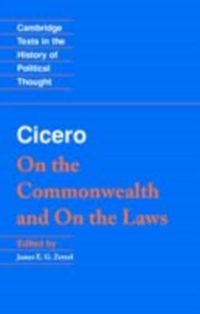 Produktbild: Cicero: On the Commonwealth and On the Laws