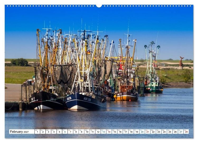 Produktbild: The German North Sea coast (Wall Calendar 2027 DIN A2 landscape), CALVENDO 12 Month Wall Calendar