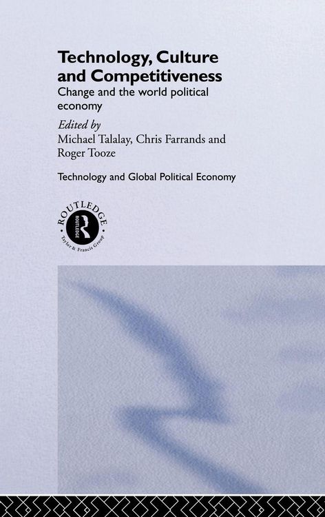 Produktbild: Technology, Culture and Competitiveness