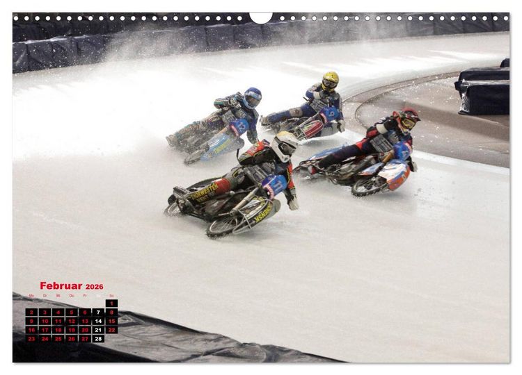 Produktbild: Ice Speedway (Wandkalender 2026 DIN A3 quer), CALVENDO Monatskalender