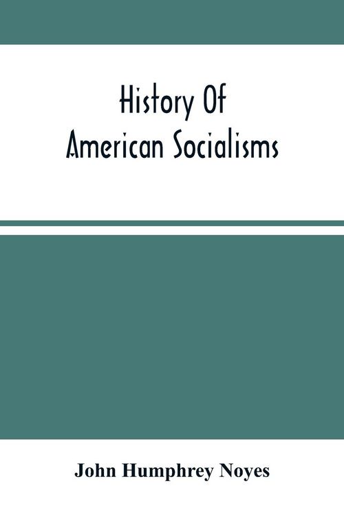 Produktbild: History Of American Socialisms
