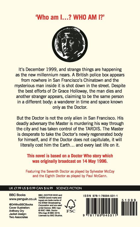 Produktbild: Doctor Who: The TV Movie (Target Collection)
