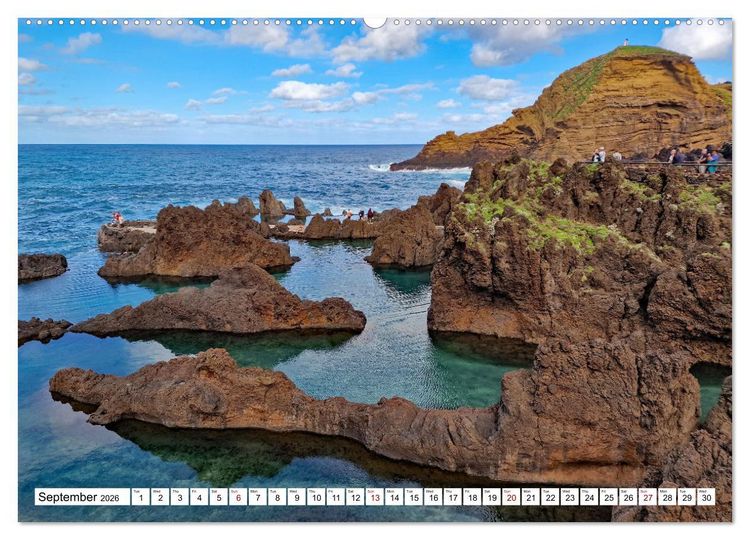 Produktbild: Madeira island of eternal spring (High Quality Premium Wall Calendar 2026 DIN A2 landscape),CALVENDO 12 Month Wall Calendar