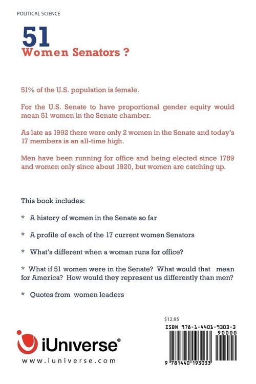 Produktbild: 51 Women Senators?