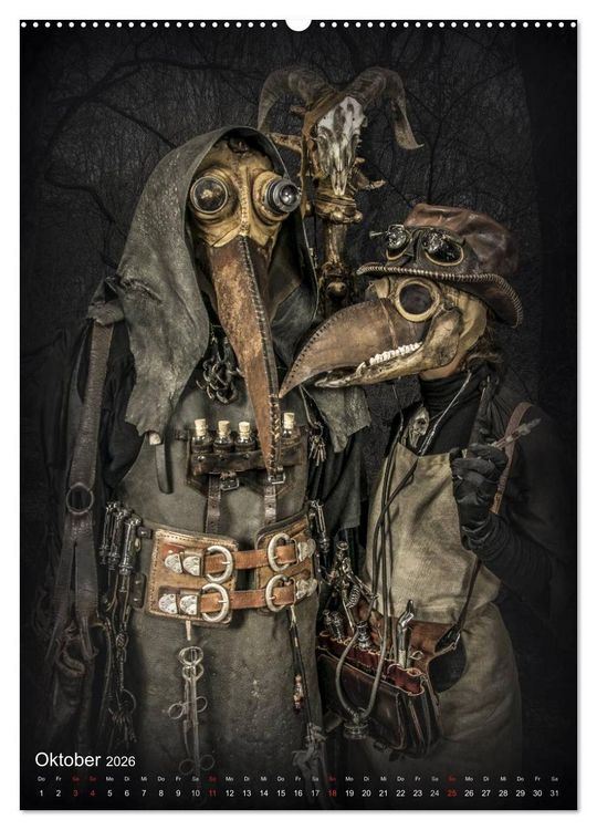 Produktbild: Steampunk Artwork (hochwertiger Premium Wandkalender 2026 DIN A2 hoch), Kunstdruck in Hochglanz
