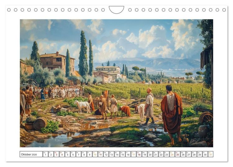 Produktbild: Im Schatten des Kolosseums (Wandkalender 2026 DIN A4 quer), CALVENDO Monatskalender
