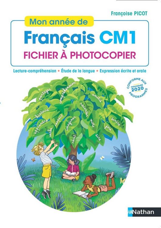 Produktbild: Mon ann&eacute;e de fran&ccedil;ais CM1 : fichier &agrave; photocopier