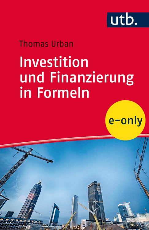 Produktbild: Investition und Finanzierung in Formeln
