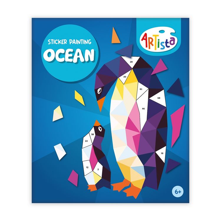 Produktbild: Sticker Painting Buch Ocean (MQ3)