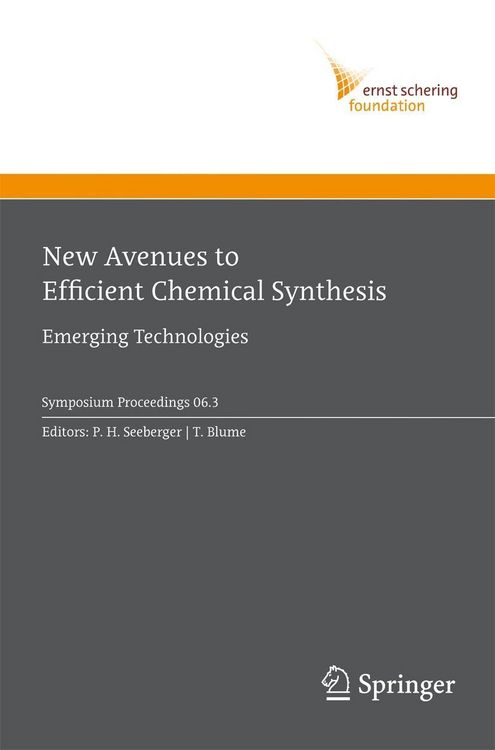 Produktbild: New Avenues to Efficient Chemical Synthesis