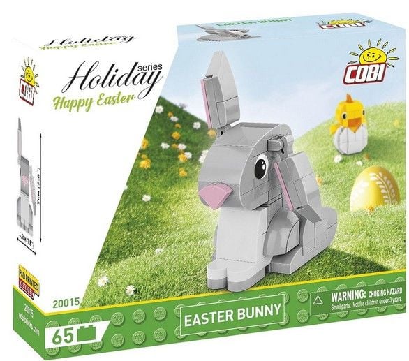 Produktbild: COBI 20015 - Easter Bunny, Osterhase, Klemmbausteine, 65 St&uuml;ck