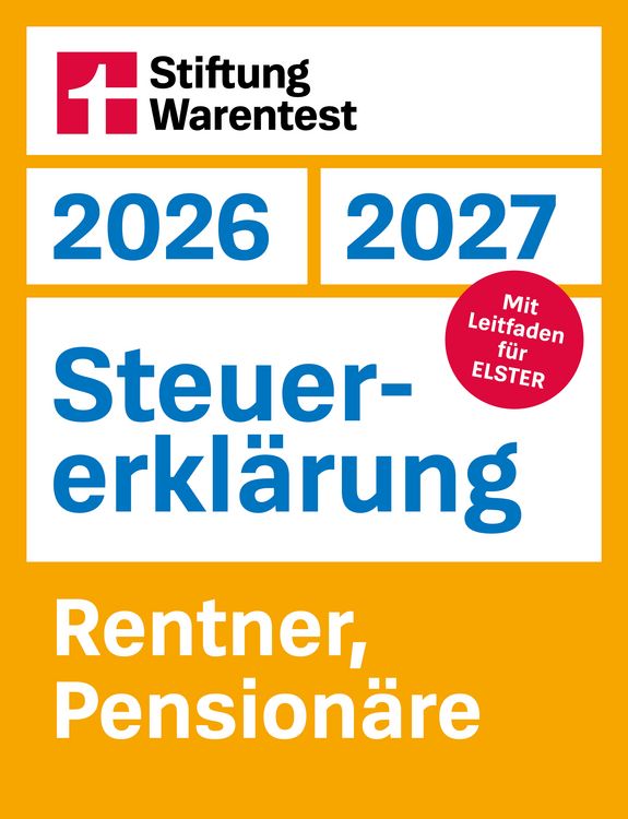 Produktbild: Steuererkl&auml;rung 2026/2027 - Rentner, Pension&auml;re
