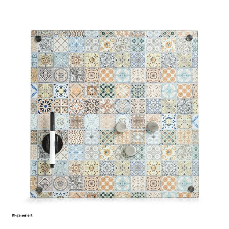 Produktbild: HTI-Living Memoboard aus Glas Mosaik Memoboard aus Glas Mosaik