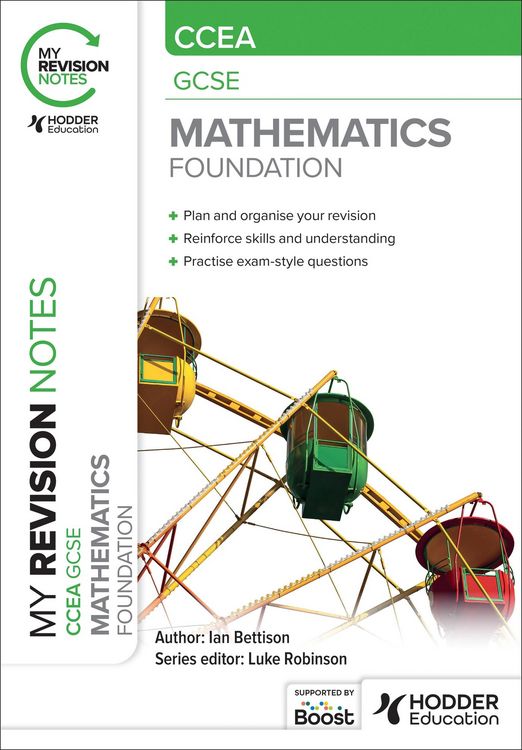 Produktbild: My Revision Notes: CCEA GCSE Mathematics Foundation