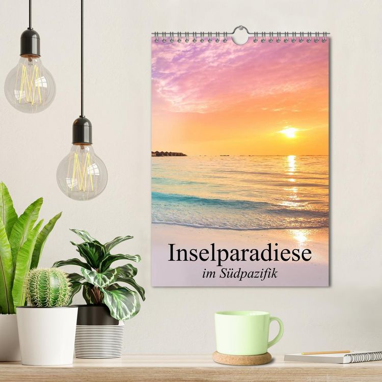 Produktbild: Inselparadiese im S&uuml;dpazifik (Wandkalender 2026 DIN A4 hoch), CALVENDO Monatskalender