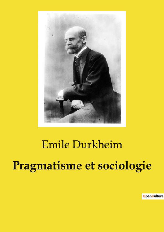 Produktbild: Pragmatisme et sociologie