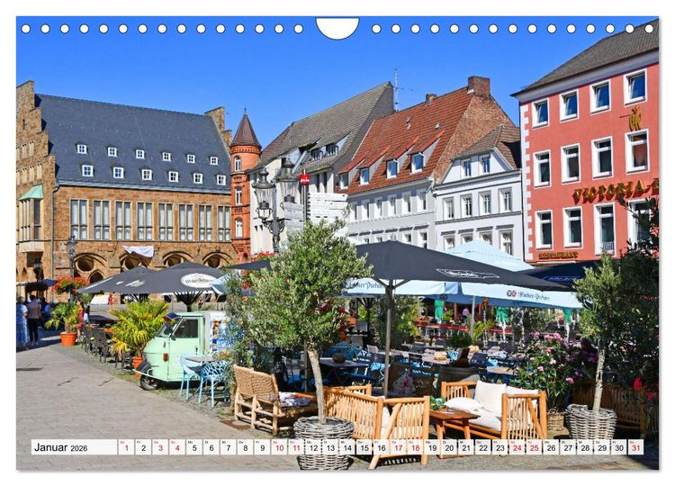 Produktbild: Die alte Stadt MINDEN (Wandkalender 2026 DIN A4 quer), CALVENDO Monatskalender