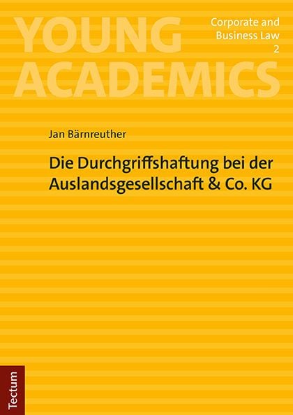 Produktbild: Die Durchgriffshaftung bei der Auslandsgesellschaft & Co. KG