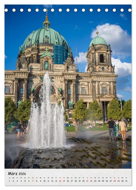 Produktbild: Berlin - Mitten drin! (Tischkalender 2026 DIN A5 hoch), CALVENDO Monatskalender