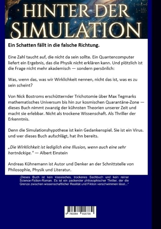 Produktbild: HINTER DER SIMULATION