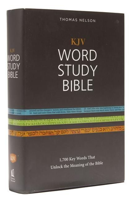 Produktbild: Thomas Nelson: KJV, Word Study Bible, Hardcover, Red Letter