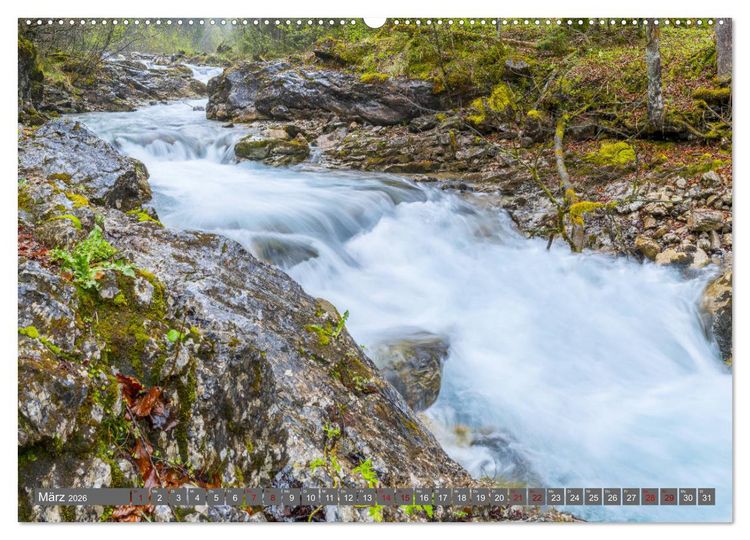 Produktbild: Sch&ouml;ne Wanderungen um Oberstdorf (Wandkalender 2026 DIN A2 quer), CALVENDO Monatskalender