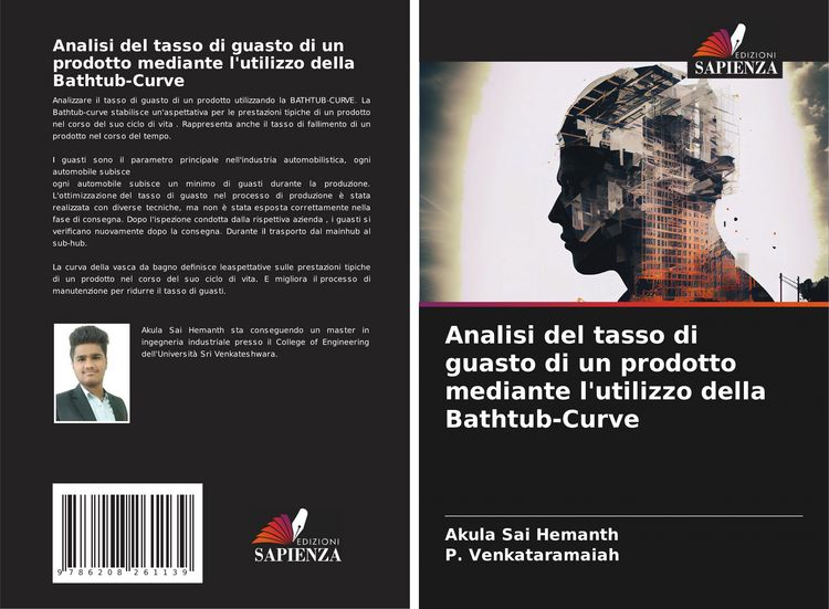 Produktbild: Analisi del tasso di guasto di un prodotto mediante l'utilizzo della Bathtub-Curve