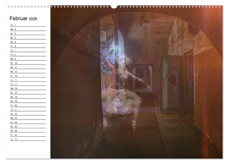 Produktbild: Geheimnisvolle Ballettwelt (hochwertiger Premium Wandkalender 2026 DIN A2 quer), Kunstdruck in Hochglanz