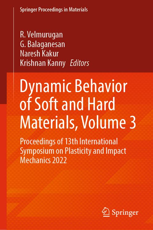 Produktbild: Dynamic Behavior of Soft and Hard Materials, Volume 3