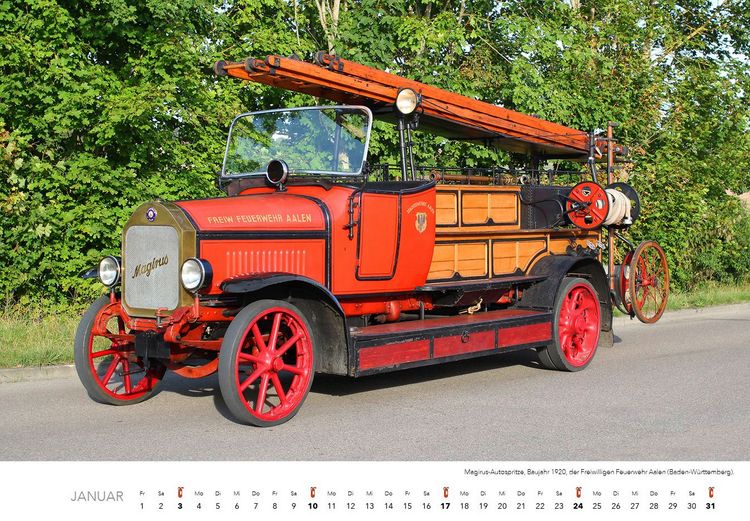 Produktbild: Feuerwehr Kalender 2027 Wandkalender