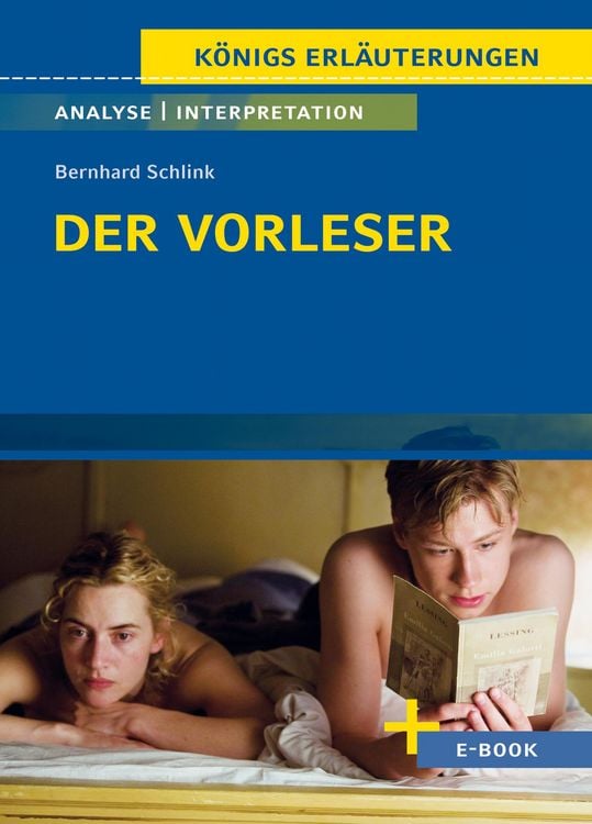 Bild vom Artikel Der Vorleser von Bernhard Schlink - Textanalyse und Interpretation vom Autor Bernhard Schlink