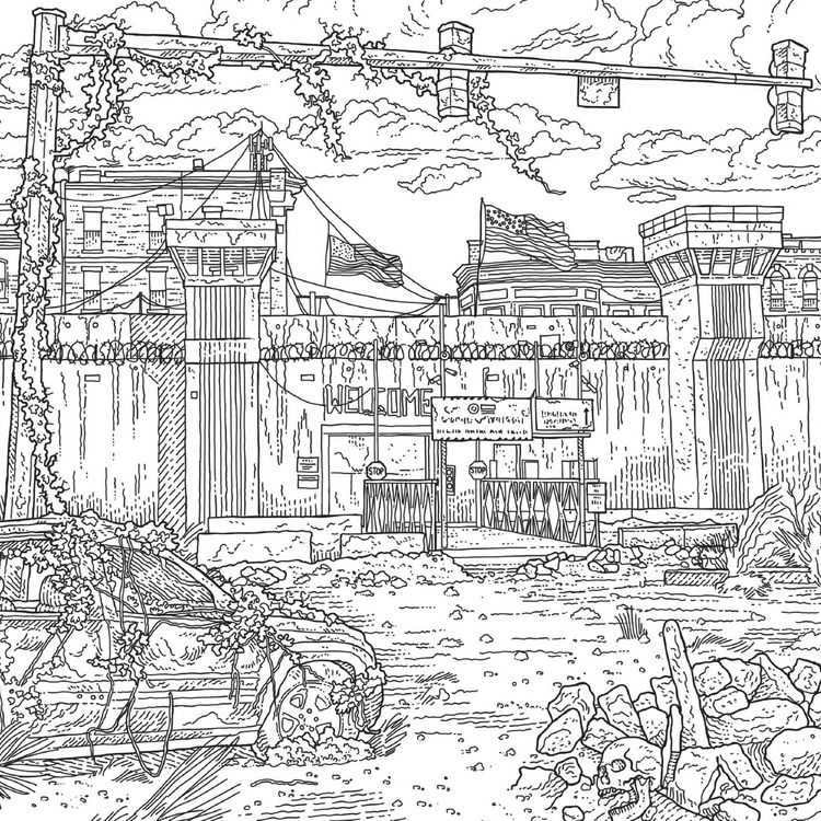 Produktbild: The Last of Us Unofficial Coloring Book