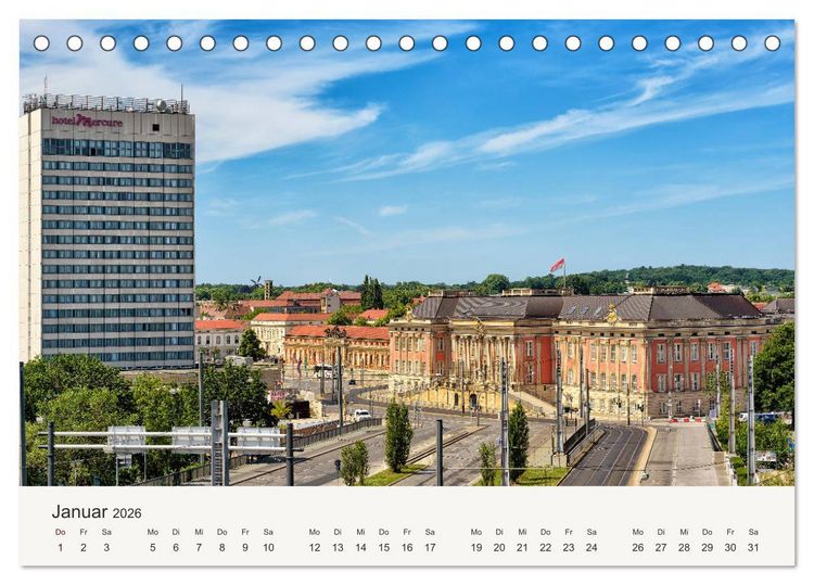 Produktbild: Himmel &uuml;ber Potsdam (Tischkalender 2026 DIN A5 quer), CALVENDO Monatskalender