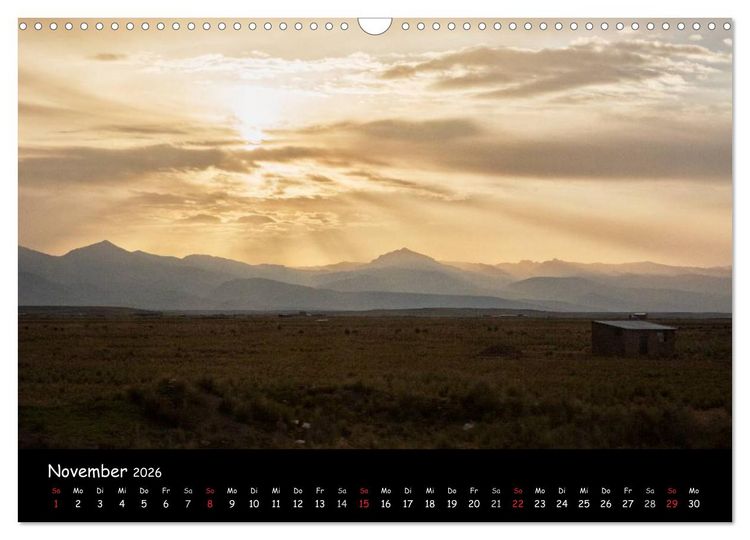 Produktbild: Traumziel Peru (Wandkalender 2026 DIN A3 quer), CALVENDO Monatskalender