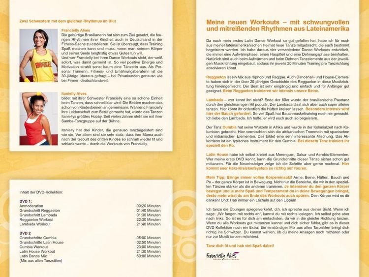 Produktbild: Mein Latin Dance Workout 2 - Bauch, Beine, Po & Cardio [2 DVDs]