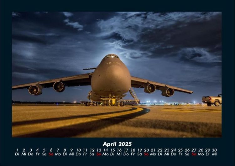 Produktbild: Flugzeuge 2025 Fotokalender DIN A4